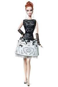 2014 Laser-Leatherette Dress Barbie® Doll