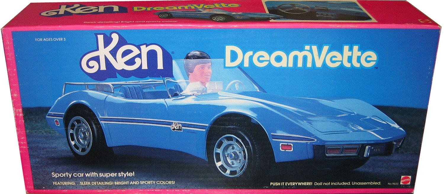 ken doll car