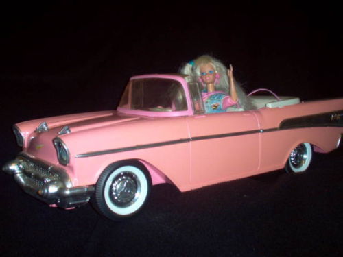 barbie 57 chevy pink