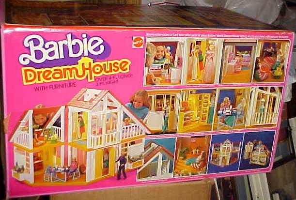 barbie dream house with furniture