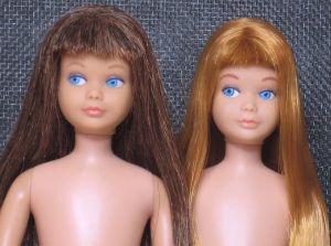 0950 Test doll and 1964 doll heads