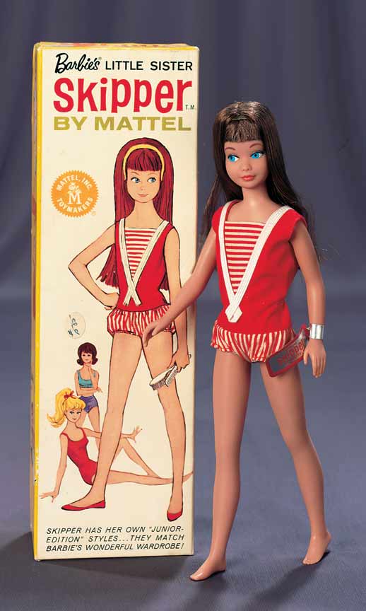 skipper barbie's little sister 1964