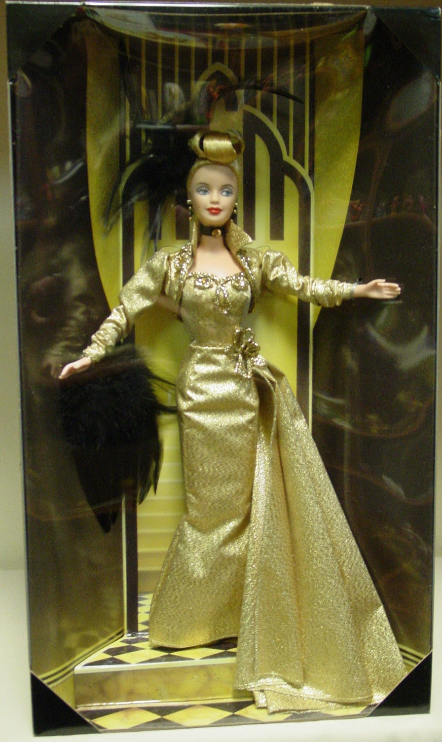 golden hollywood barbie