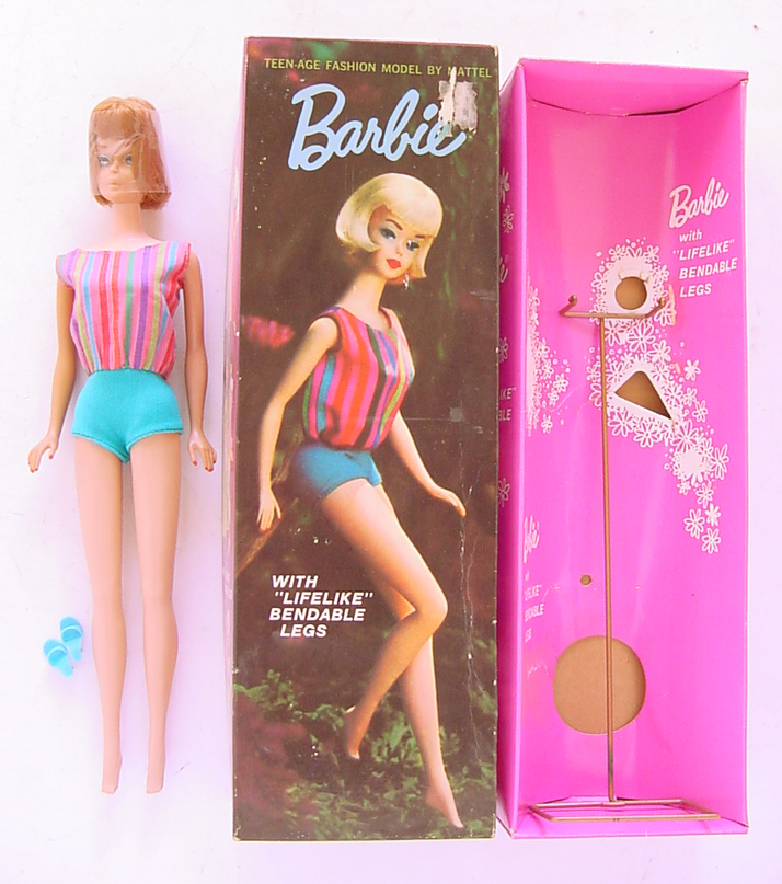 Vintage Barbie Doll Picnic Set #967 Shoes Wedges Red Soles Cork Marked Japan 