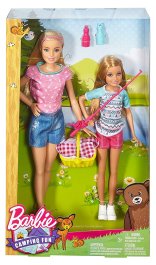 2016 Camping Fun Barbie and Stacie NRFB