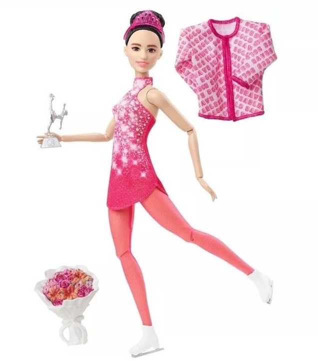 Barbie ice skater doll. 